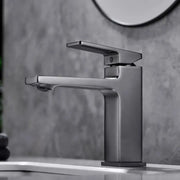 Basin Faucet, Sanitary Brass, Satin Finish, 9807N