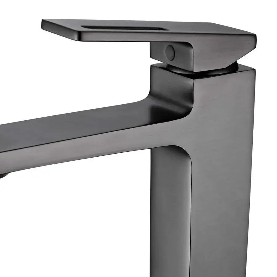 Basin Faucet, Sanitary Brass, Satin Finish, 9807N