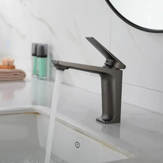Basin Faucet, Sanitary Brass, Graphite Grey, 9967N
