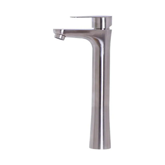 Basin Mixer, SUS304 Stainless Steel, Satin Finish, MP006