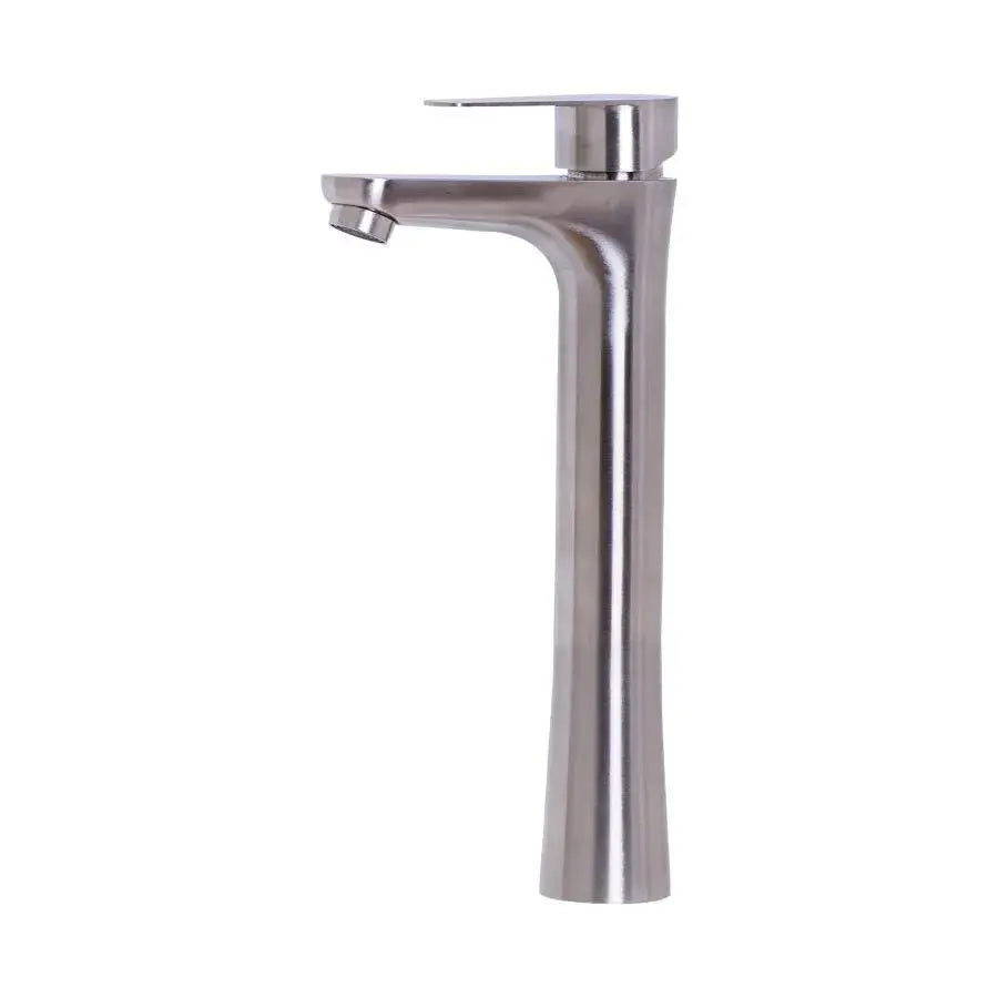 Basin Mixer, SUS304 Stainless Steel, Satin Finish, MP006
