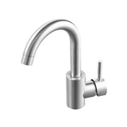 Basin Mixer, SUS304 Stainless Steel, Satin Finish, MP008