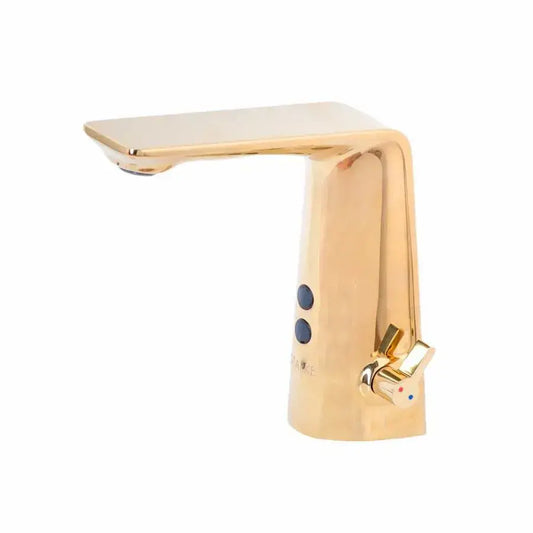 Sensor Basin Mixer, Sanitary Brass, Gold, RW-190GDL
