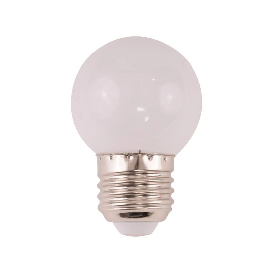 LED bulb, E27, 2W, White