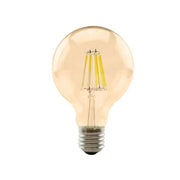 LED bulb G95, E27, 6W, 6000K