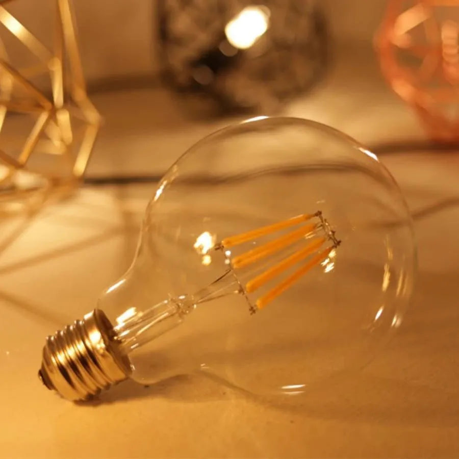 LED bulb G95, E27, 6W, 6000K