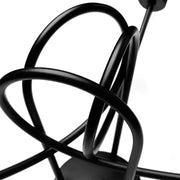 Shion Chandelier 3*E27, Black, Metal