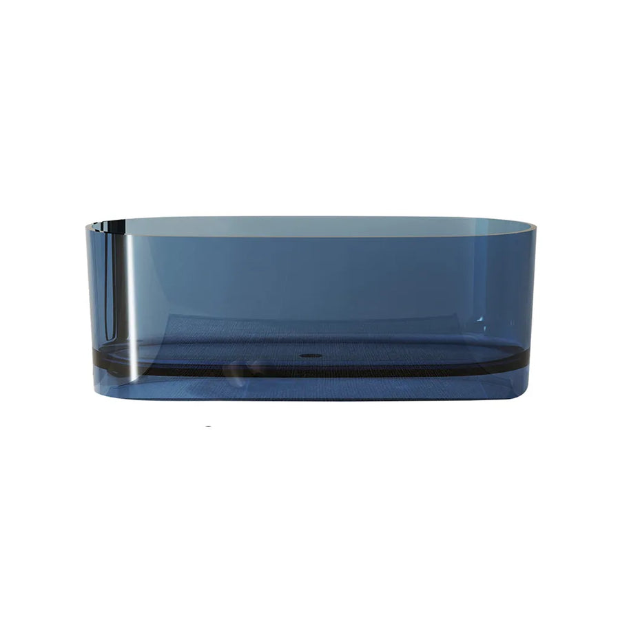 Freestanding bathtub, Oval, Sky Blue, Resin, 170x78x56cm