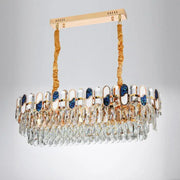 Alfred Chandelier 8*E27, Metal and Crystal, Diameter 75cm, Gold