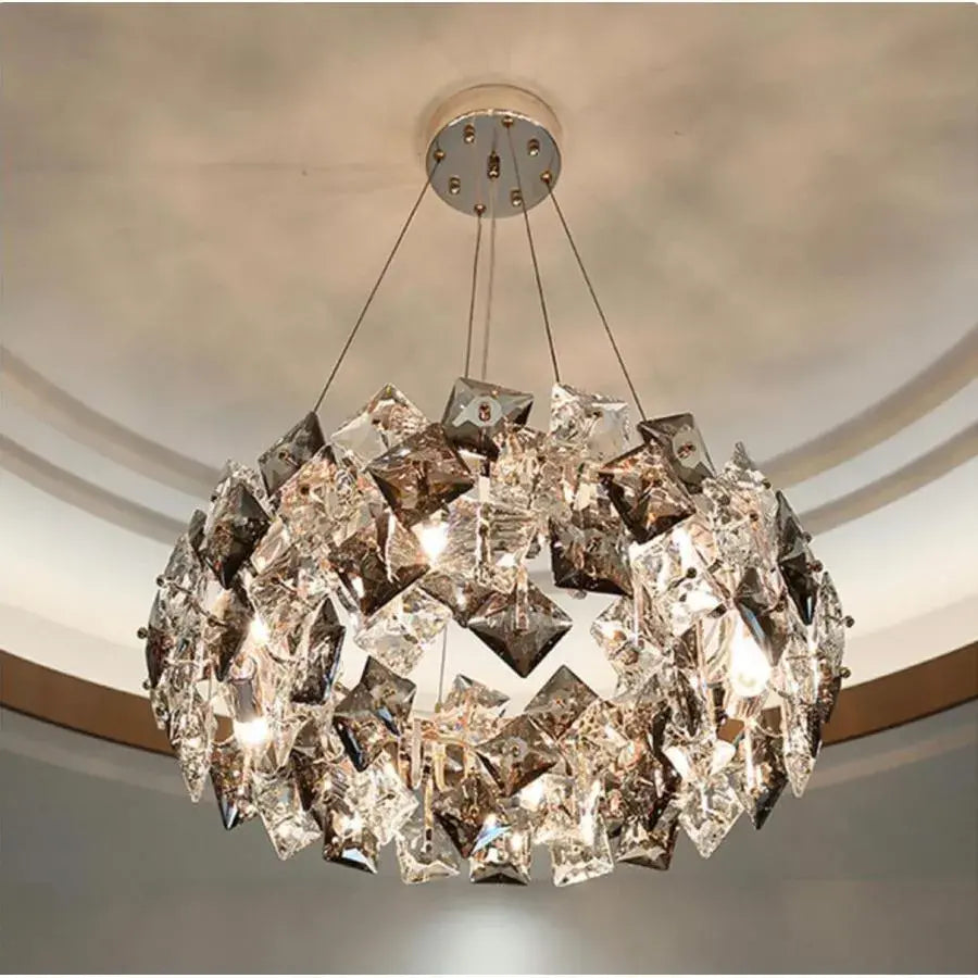 Arian Crystal Chandelier 4x E27 Gold