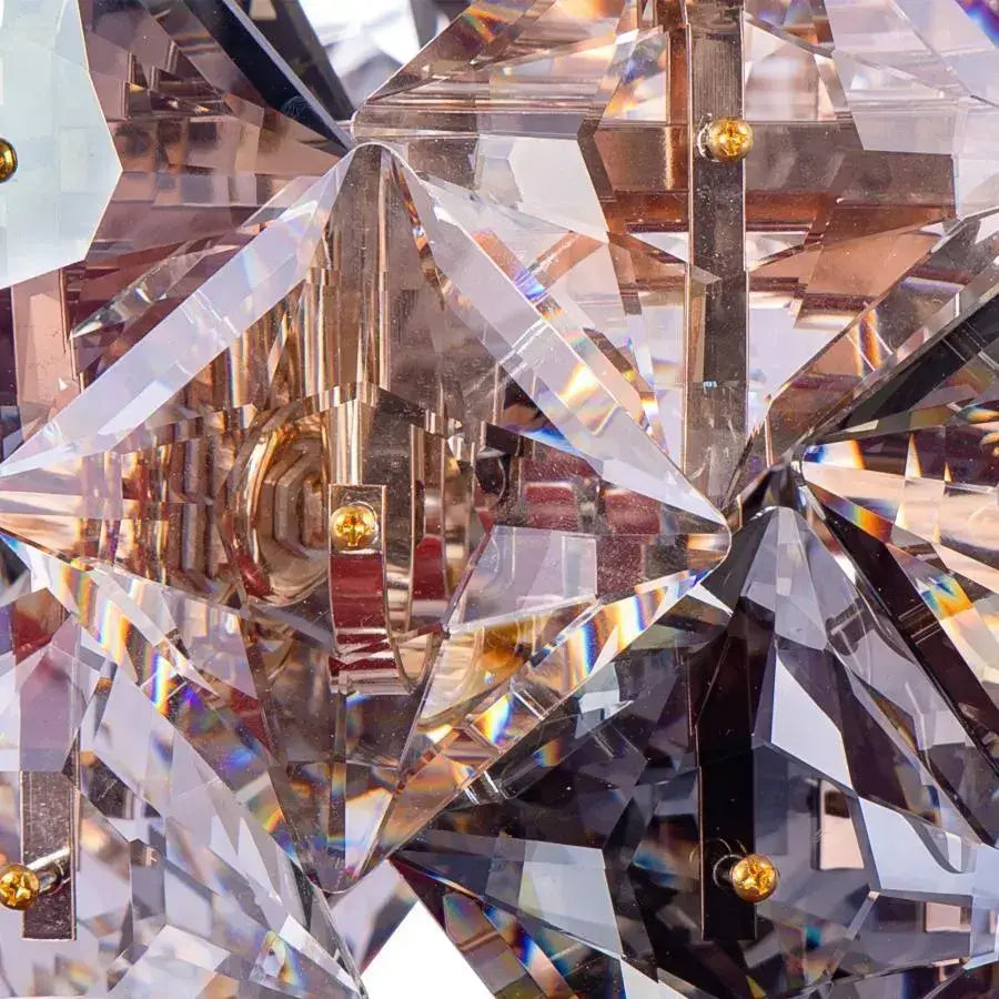 Arian Crystal Chandelier 4x E27 Gold