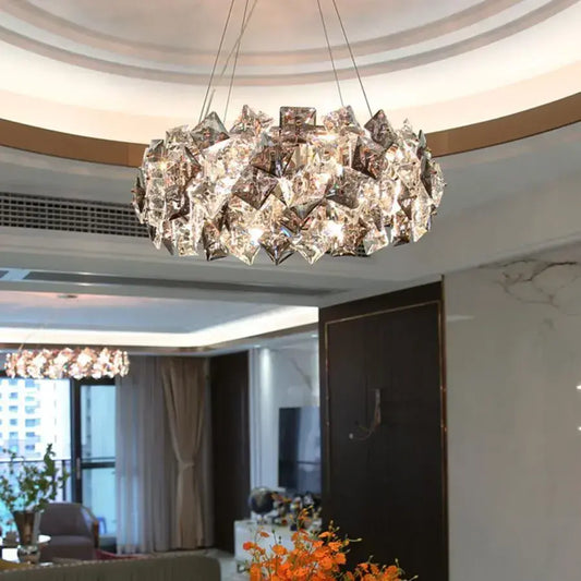 Arian Crystal Chandelier 6x E27 Gold