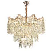 Bennett Crystal Chandelier 10x E27 Gold