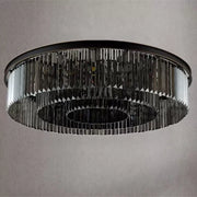 Brady Crystal Chandelier 12x E14 Black