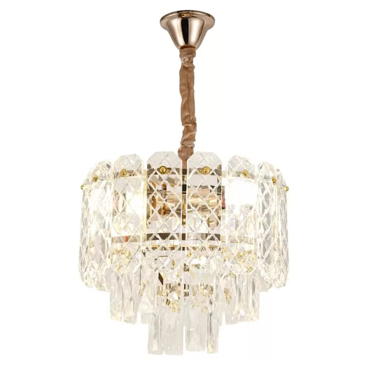 Curtis Crystal Chandelier 3x E27 Gold