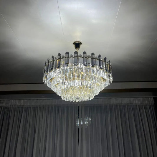 Kaison Crystal Chandelier 16xE14 Gold