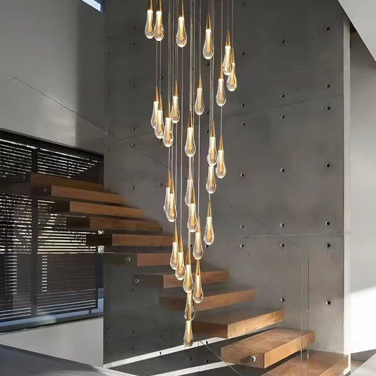 Crystal Chandelier LED 60W Justinian Diameter 60cm Gold