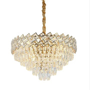 Villante Crystal Chandelier 10x E27 Gold