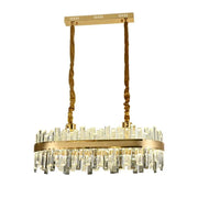 Achim LED Chandelier with Remote Control, 200W, Diameter 80cm, Gold, Dimmable