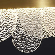 Alvaro 128W Dimmable LED Chandelier with Remote Control Gold