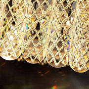 Zareef 80W LED Chandelier with Remote Control, Gold