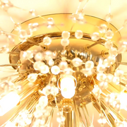 RONDO Vivace Crystal Chandelier, 6x G9, 49cm, Gold