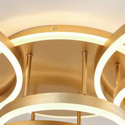 LED LULUS WITH ENTERCOMAND LILIANA 94W Dimable white gold