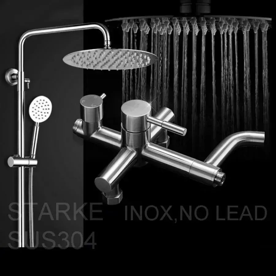 Shower Column, Stainless Steel SUS304, Satin Finish, LY003