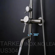Shower Column, Stainless Steel SUS304, Satin Finish, LY003