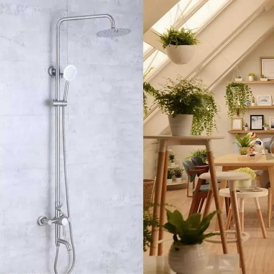 Shower Column, Stainless Steel SUS304, Satin Finish, LY003