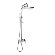 Shower Column with Adjustable Hand Shower and Head, Sanitary Brass, Chrome, 9920