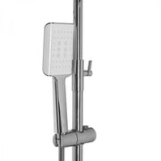 Shower Column with Adjustable Hand Shower and Head, Sanitary Brass, Chrome, 9920