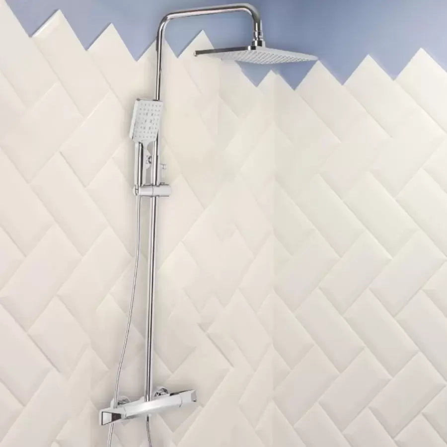 Shower Column, Sanitary Brass, Chrome, HC8816