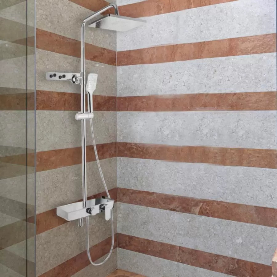 Shower Column, Sanitary Brass, Chrome, SJG/2450