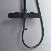 Shower Column, Sanitary Brass, Black, 9710H