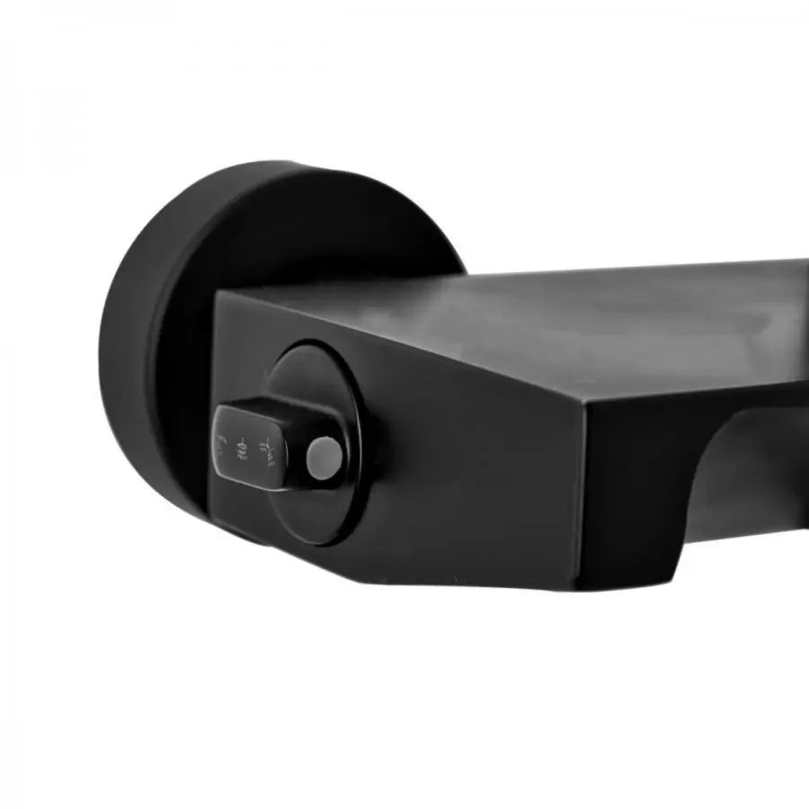 Shower Column, Sanitary Brass, Black, 9990H