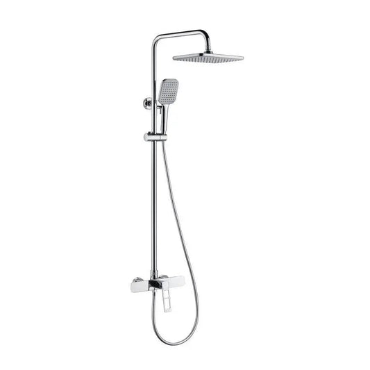 Shower Column, Sanitary Brass, Satin, 9710