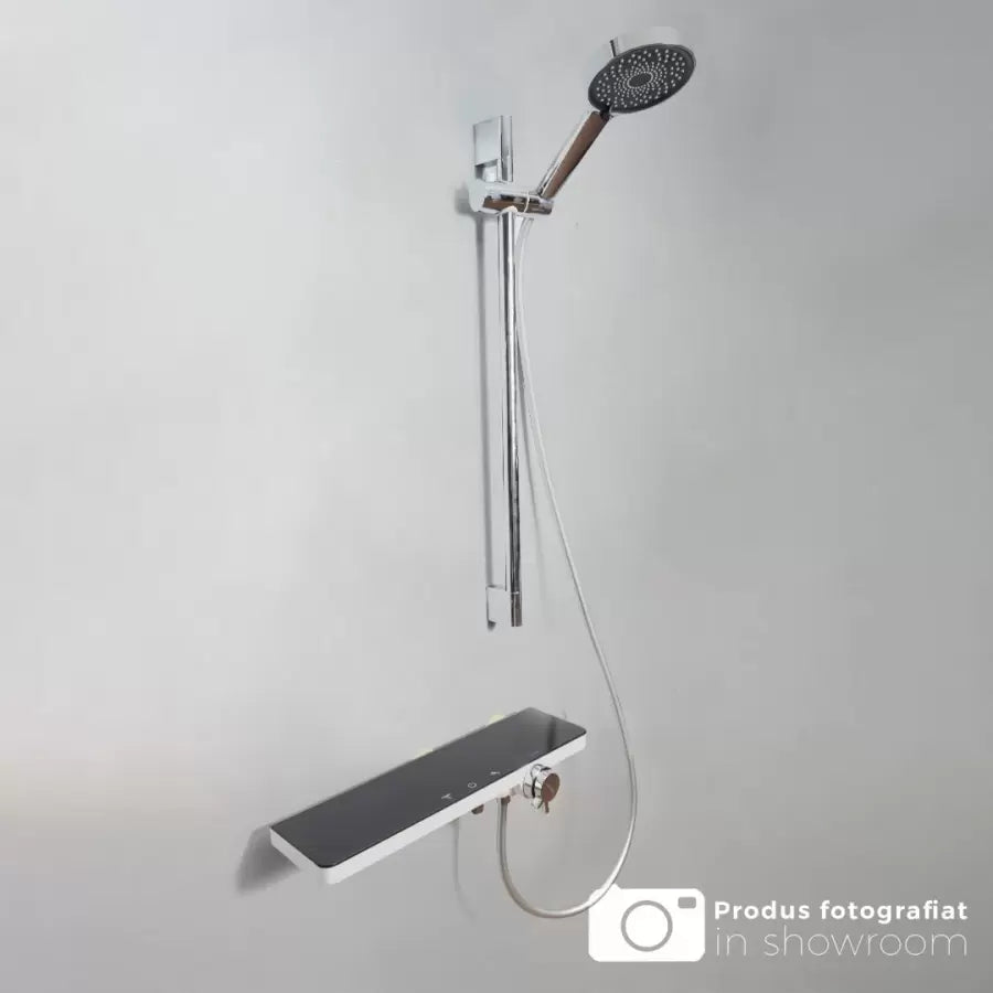 Shower Column Stainless Steel Glossy Silver Black 11211BH/C