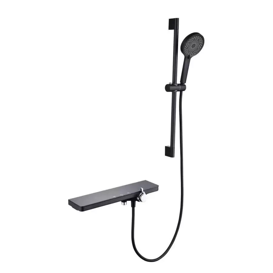 Shower Column Stainless Steel Glossy Silver Black 11211H