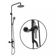Shower Column, Stainless Steel SUS304, Black, HS005