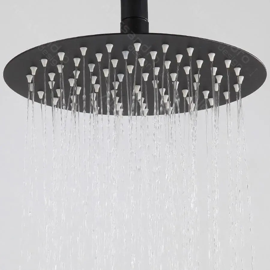 Shower Column, Stainless Steel SUS304, Black, HS005