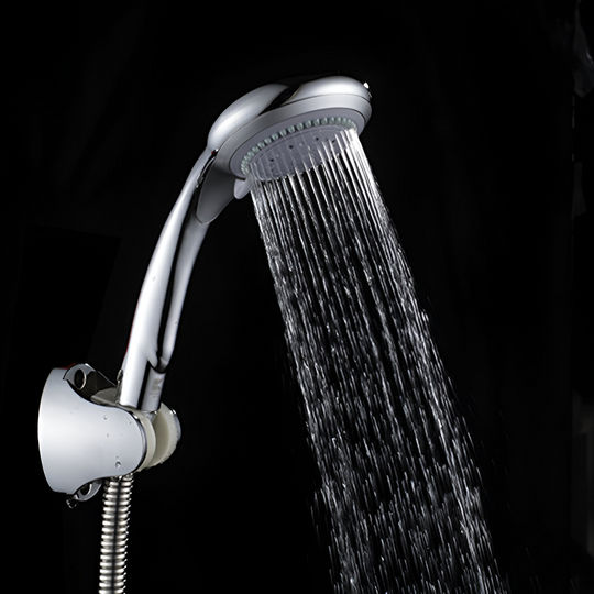 Shower Head, 3 Functions, ABS, Grey, PD200 Faucets & Shower Columns Default Title Alessandro Design