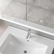 Laura Wardrobe With LED Mirror DBP122 60x70 White