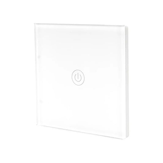 Touch Switch Cap-Staircase Tempered Glass White