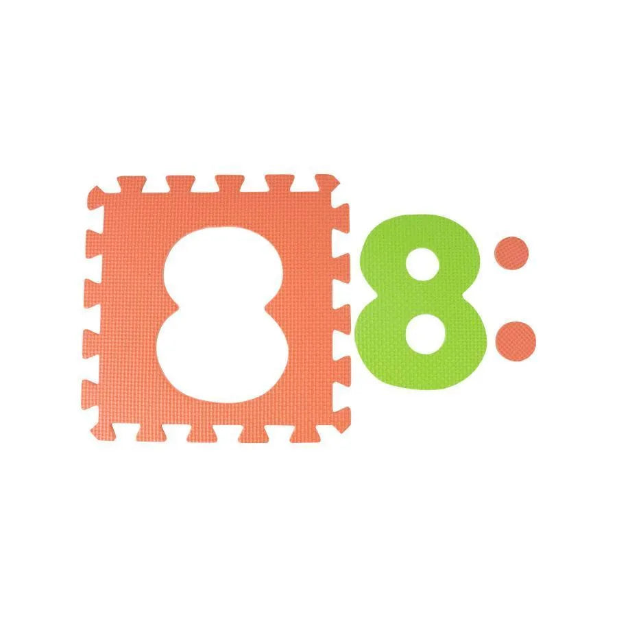 Interactive Game Mat with Numbers Puzzle Type, 10 Pieces, Foam