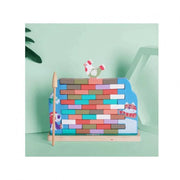 3D Puzzle Game with Domestic Animals, Multicolor, Wood