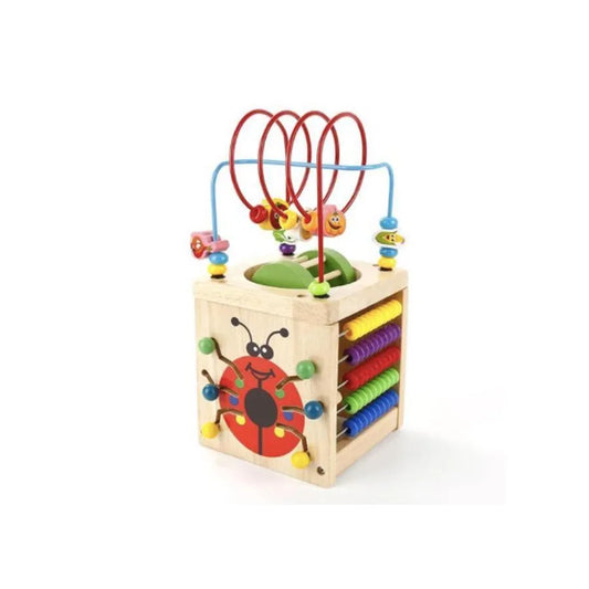 Multifunctional Montessori Educational Toy, 2 Pieces, Wood