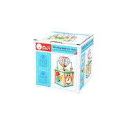 Montessori Multifunctional Toy, Cube with Surprises, 2 Pieces, Wood