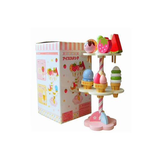 Little Treats Stand Toy, 15 Pieces, Wood