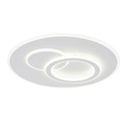 LED chandelier with Nolux Luminosa remote control, 120W, 3 circles, cold/hot/neutral light, unstable, white